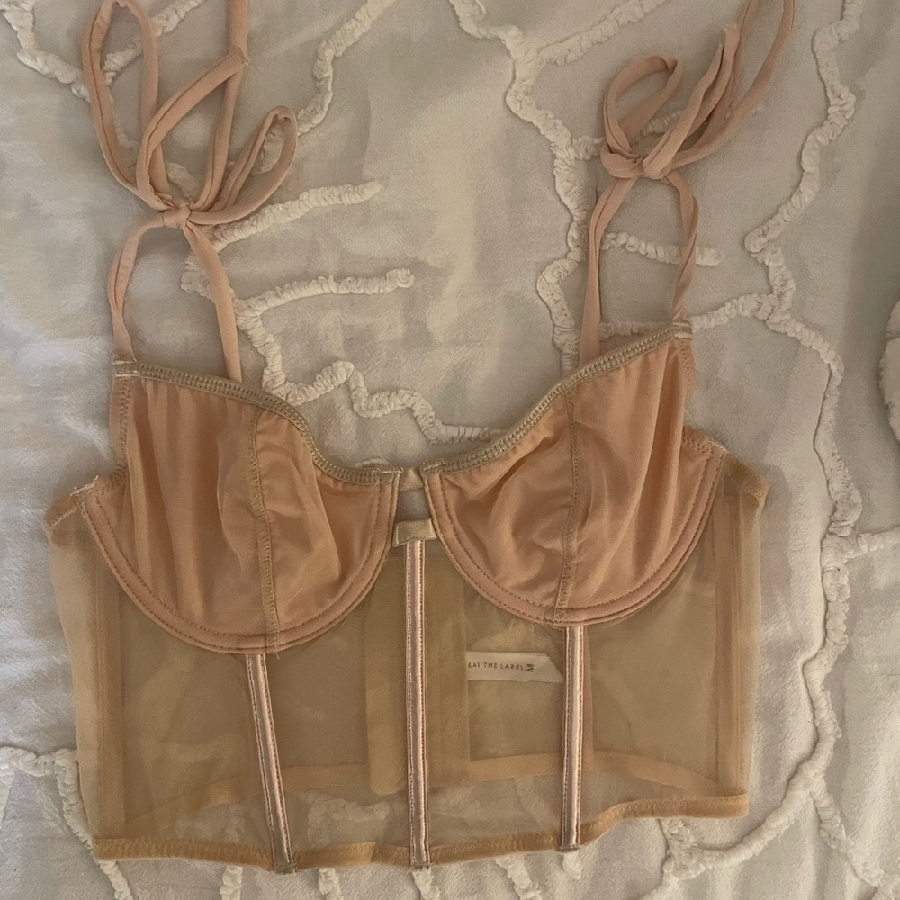 Kat The Label Crop Top